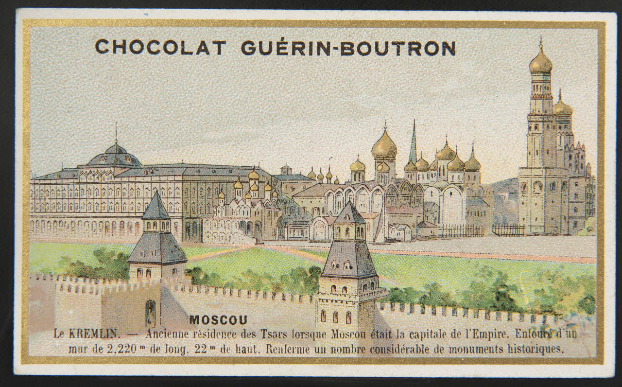 Vallet-Minot et Cie carte réclame chromo Paris 1900 1995.1.2169.49 Photo