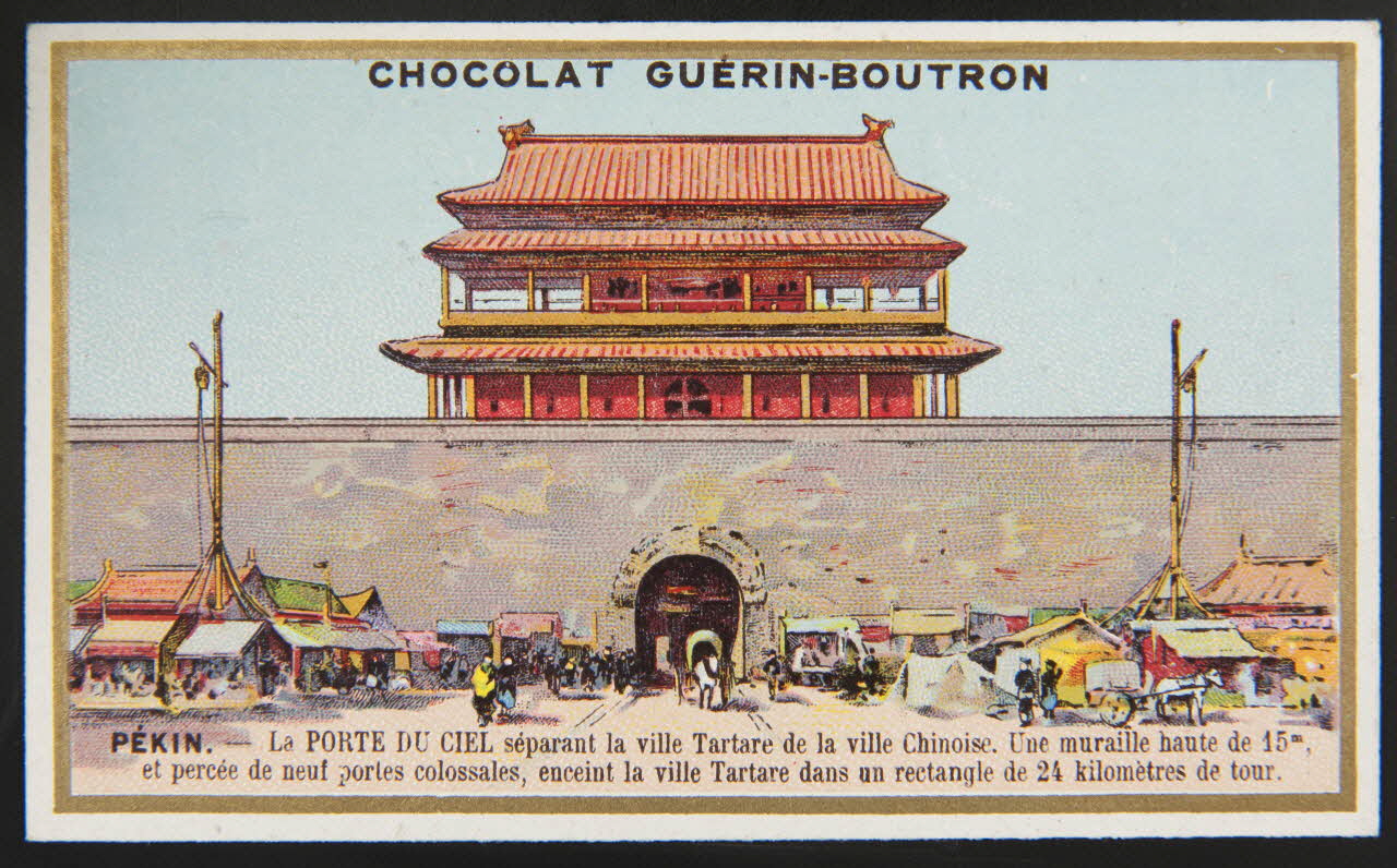 Vallet-Minot et Cie carte réclame chromo Paris 1900 1995.1.2169.56 Photo