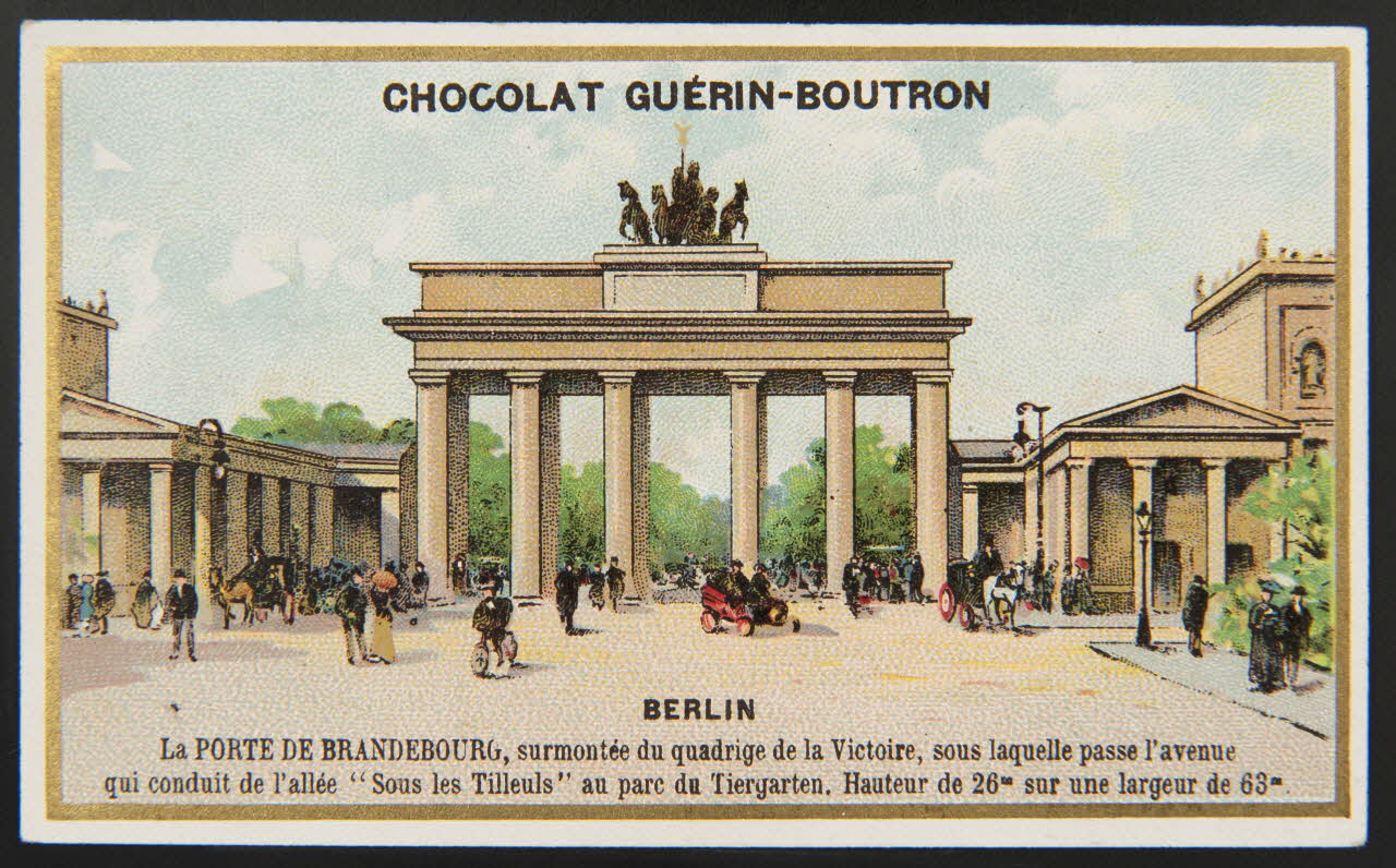 Vallet-Minot et Cie carte réclame chromo Paris 1900 1995.1.2169.6 Photo