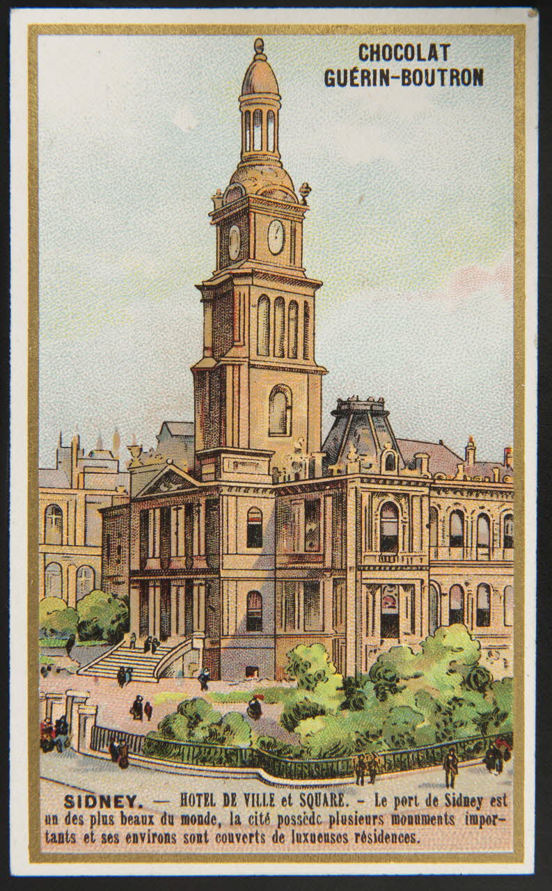 Vallet-Minot et Cie carte réclame chromo Paris 1900 1995.1.2169.64 Photo