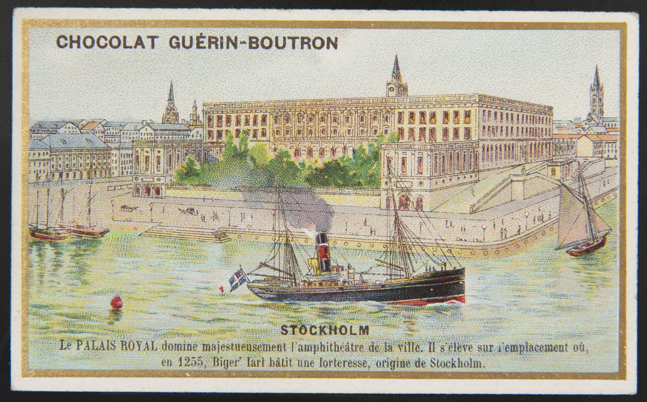 Vallet-Minot et Cie carte réclame chromo Paris 1900 1995.1.2169.65 Photo