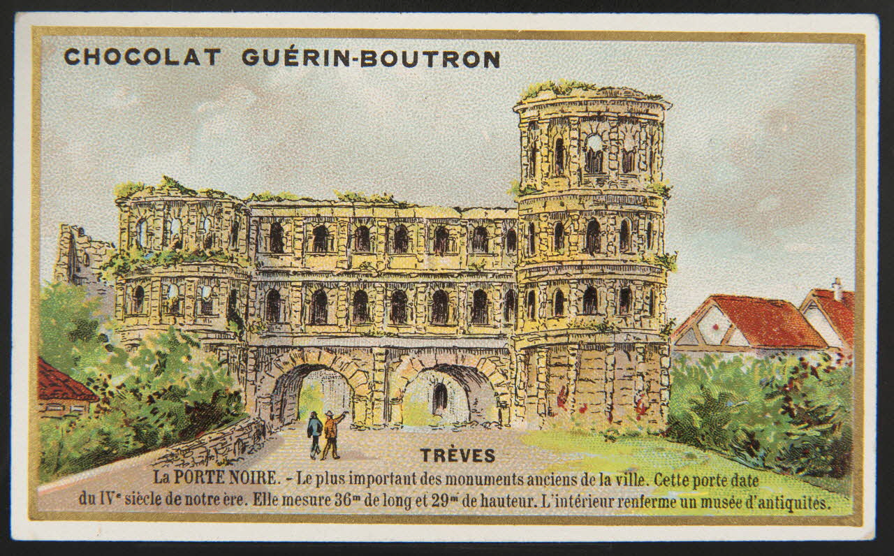 Vallet-Minot et Cie carte réclame chromo Paris 1900 1995.1.2169.68 Photo