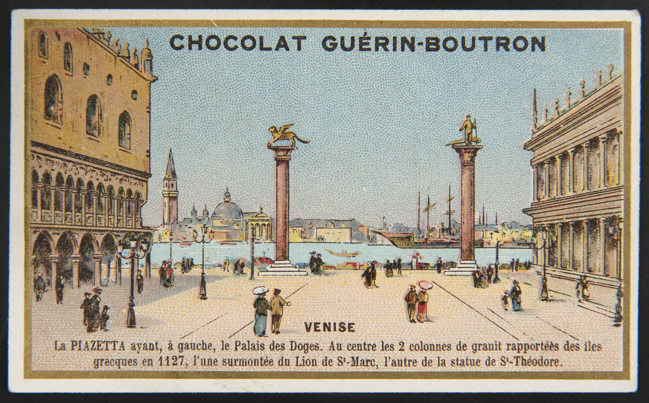 Vallet-Minot et Cie carte réclame chromo Paris 1900 1995.1.2169.70 Photo