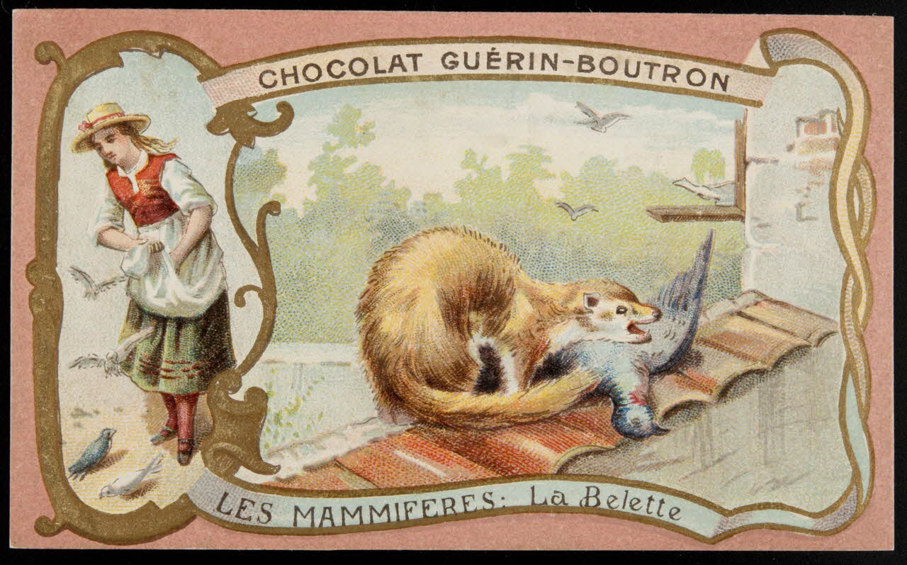 Herold; carte réclame chromo Paris 1895-1914 1995.1.217.5 Photo