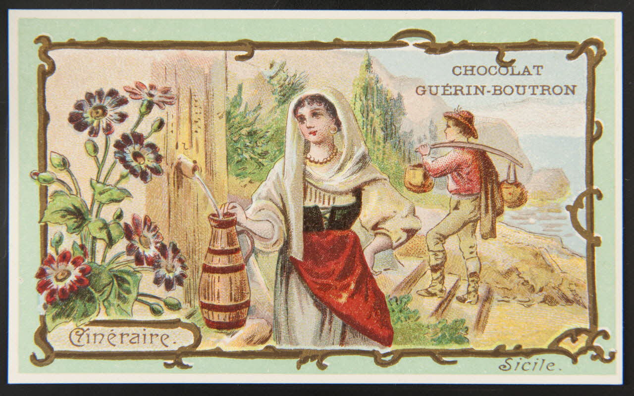 Herold; carte réclame chromo Paris 1895-1914 1995.1.218.21 Photo