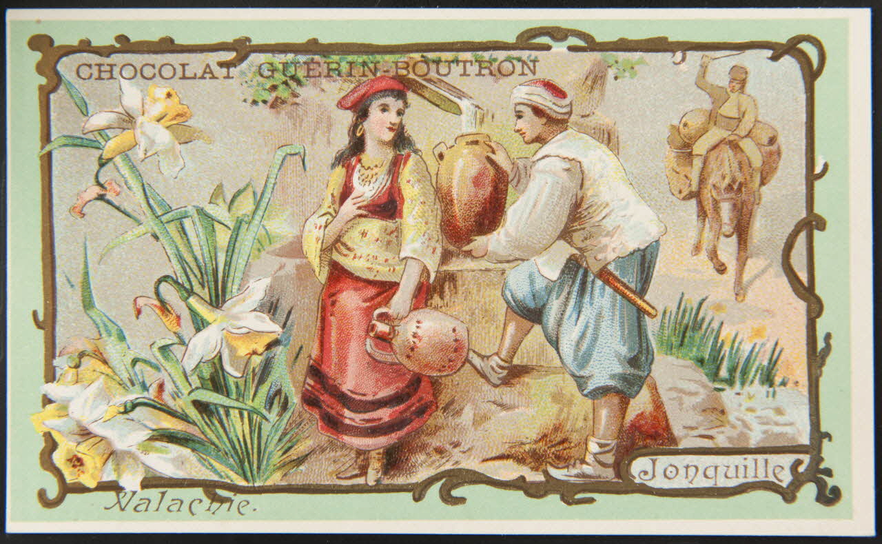 Herold; carte réclame chromo Paris 1895-1914 1995.1.218.43 Photo