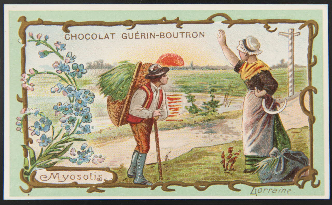 Herold; carte réclame chromo Paris 1895-1914 1995.1.218.54 Photo