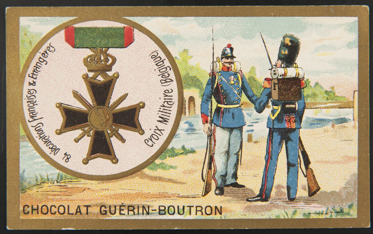 Herold; carte réclame chromo Paris 1895-1914 1995.1.219.10 Photo