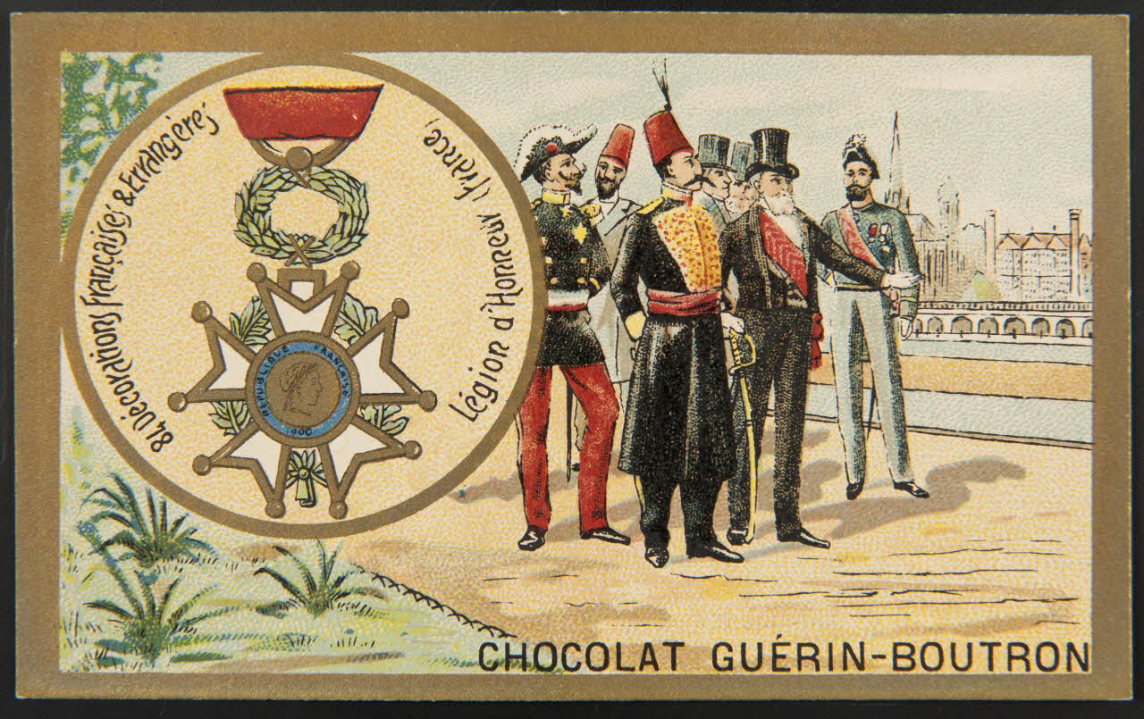 Herold; carte réclame chromo Paris 1895-1914 1995.1.219.12 Photo