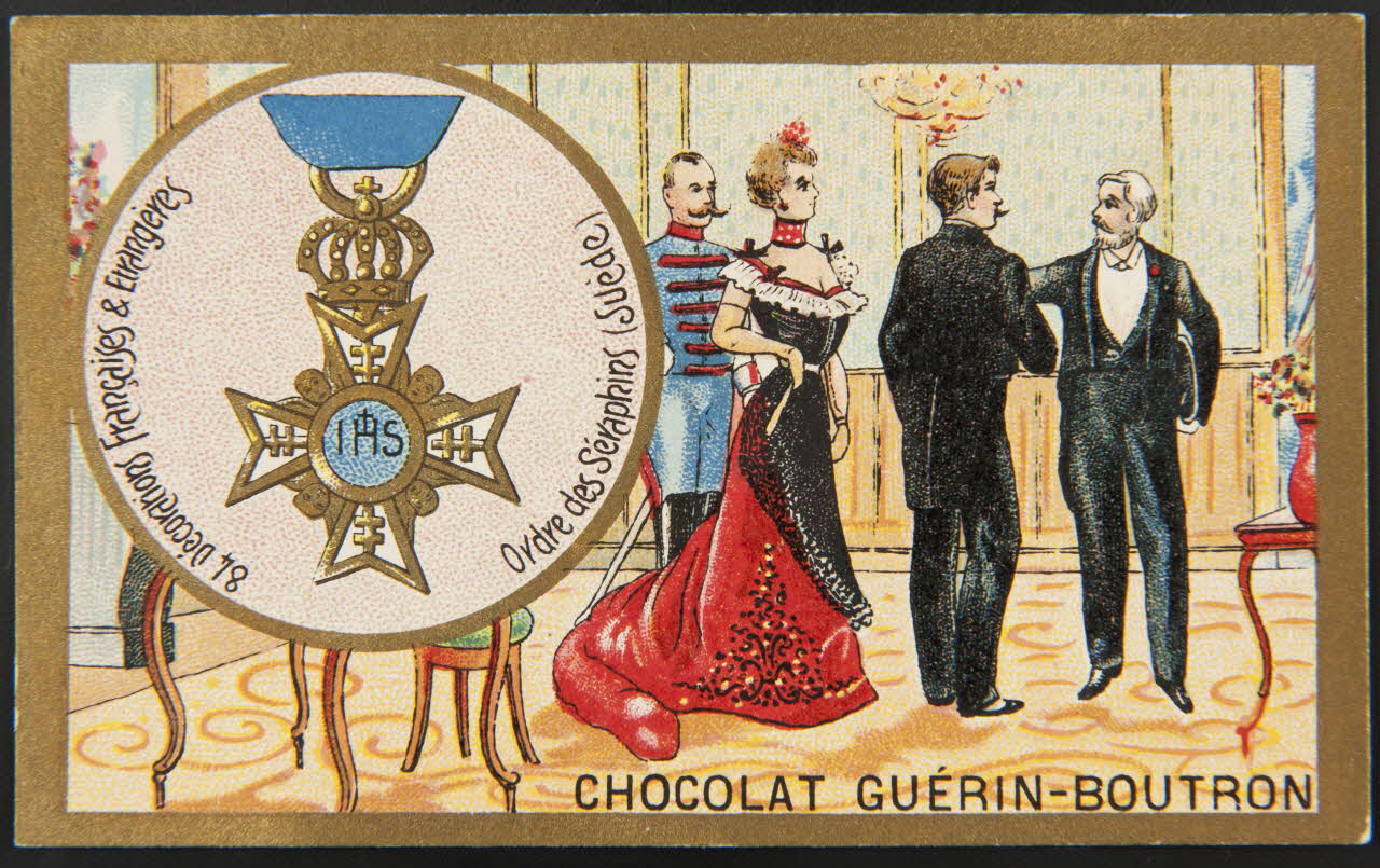 Herold; carte réclame chromo Paris 1895-1914 1995.1.219.56 Photo