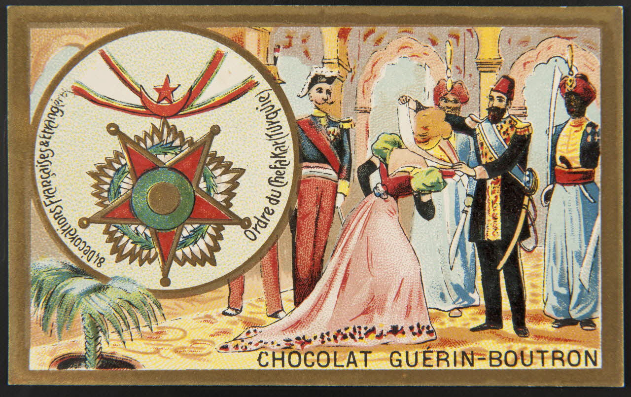 Herold; carte réclame chromo Paris 1895-1914 1995.1.219.59 Photo