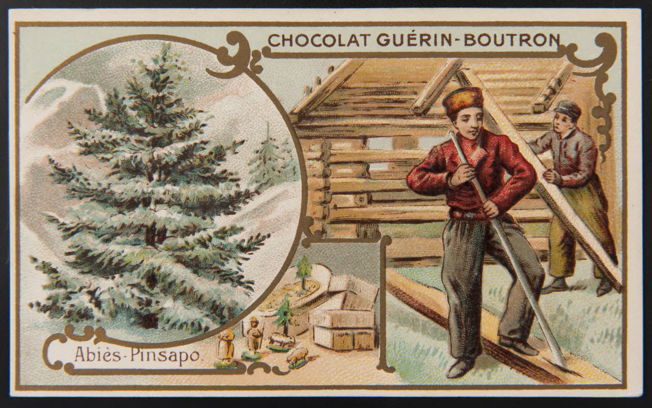 Herold; carte réclame chromo Paris 1895-1914 1995.1.221.1 Photo