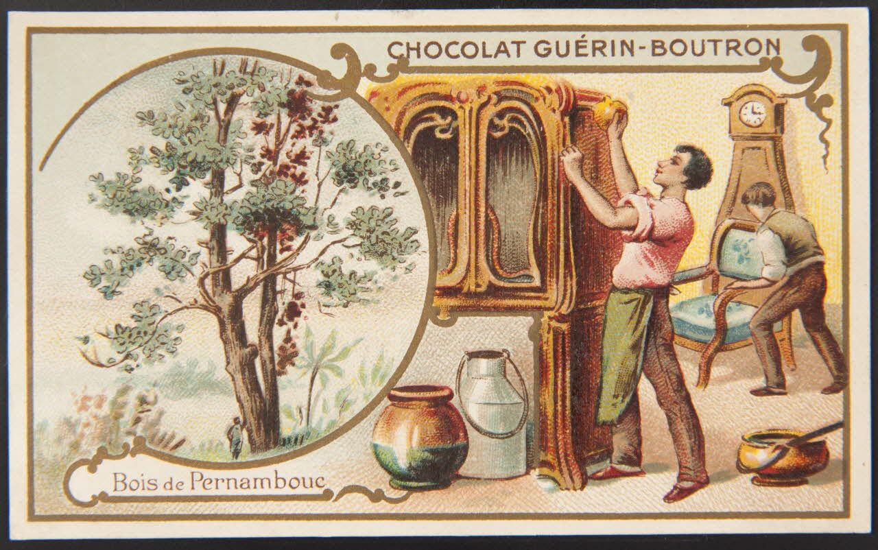 Herold; carte réclame chromo Paris 1895-1914 1995.1.221.11 Photo