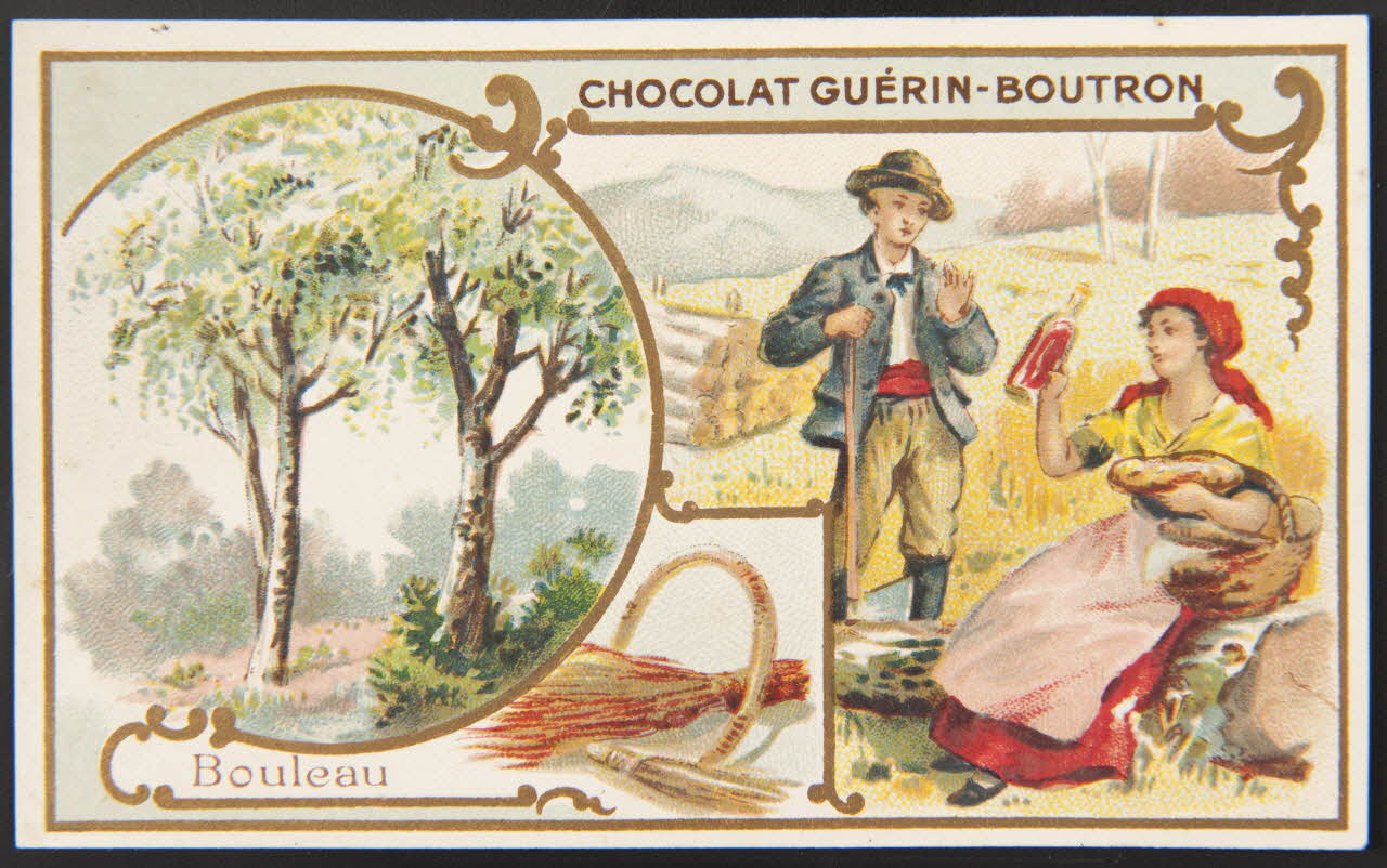 Herold; carte réclame chromo Paris 1895-1914 1995.1.221.12 Photo