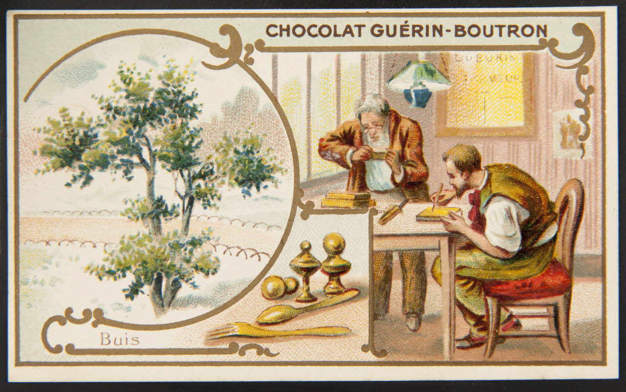 Herold; carte réclame chromo Paris 1895-1914 1995.1.221.13 Photo