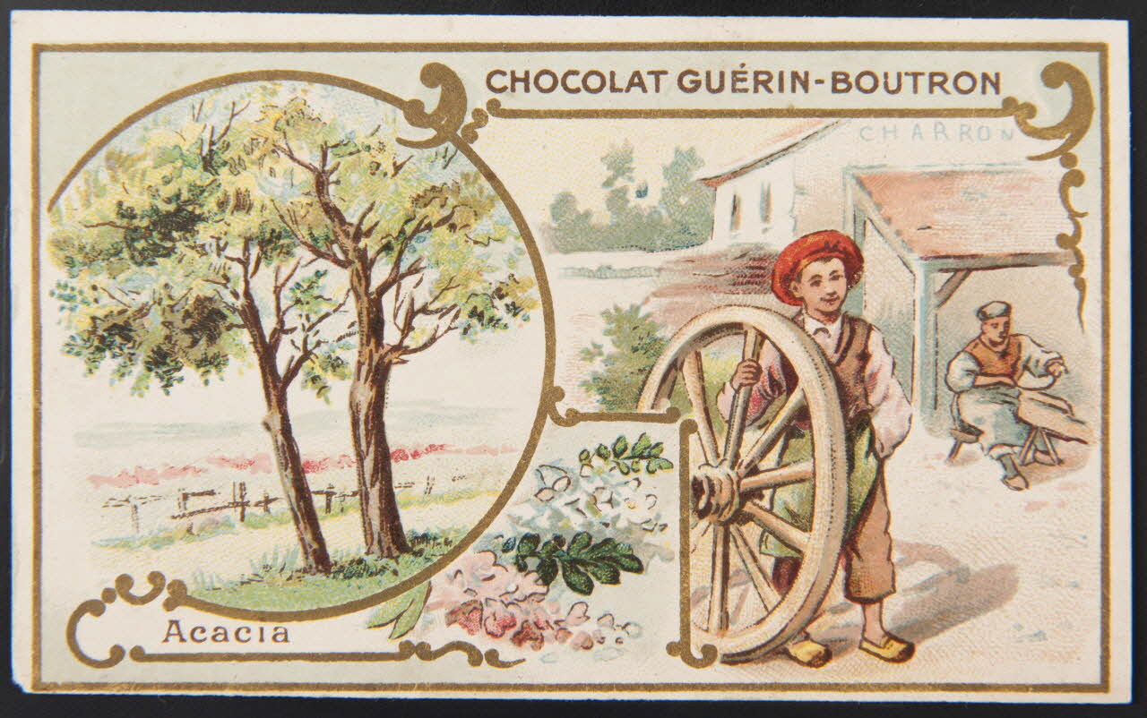 Herold; carte réclame chromo Paris 1895-1914 1995.1.221.3 Photo