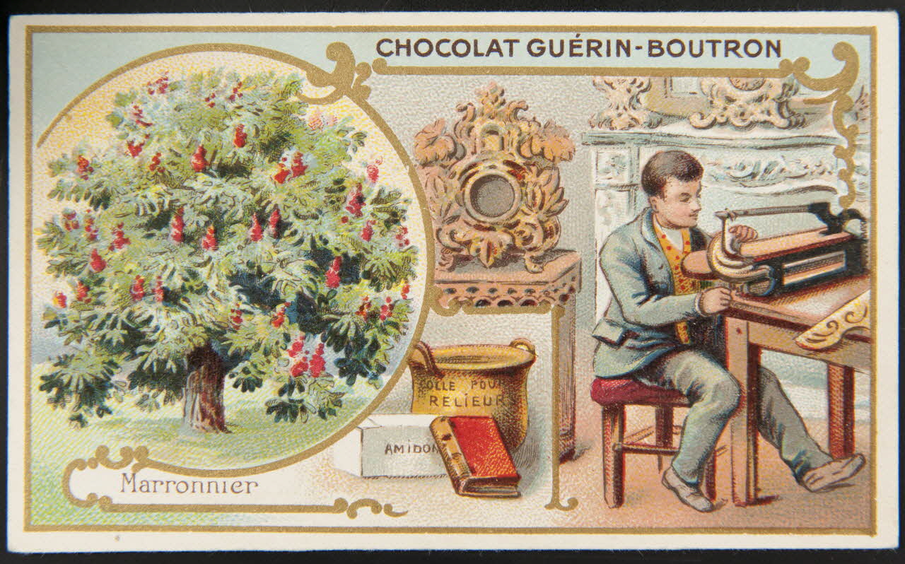 Herold; carte réclame chromo Paris 1895-1914 1995.1.221.47 Photo