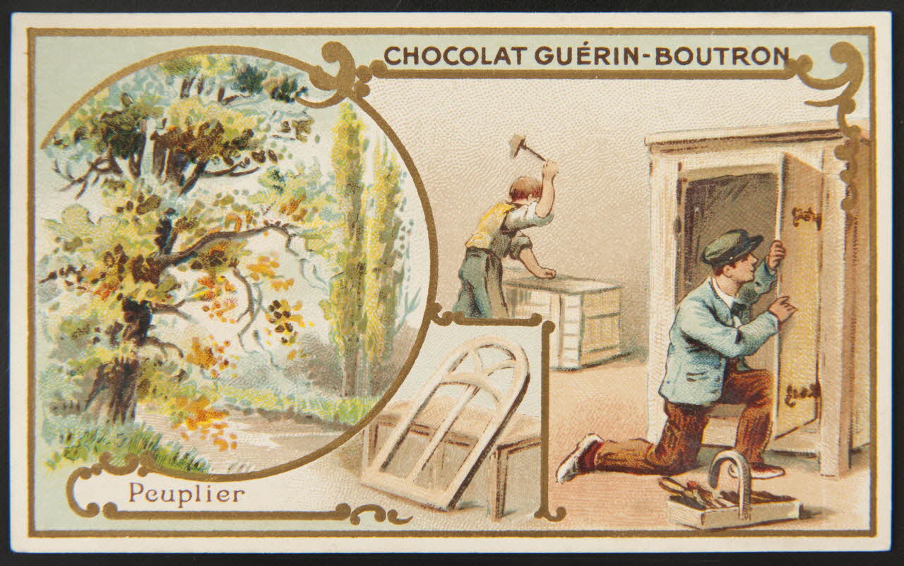 Herold; carte réclame chromo Paris 1895-1914 1995.1.221.62 Photo