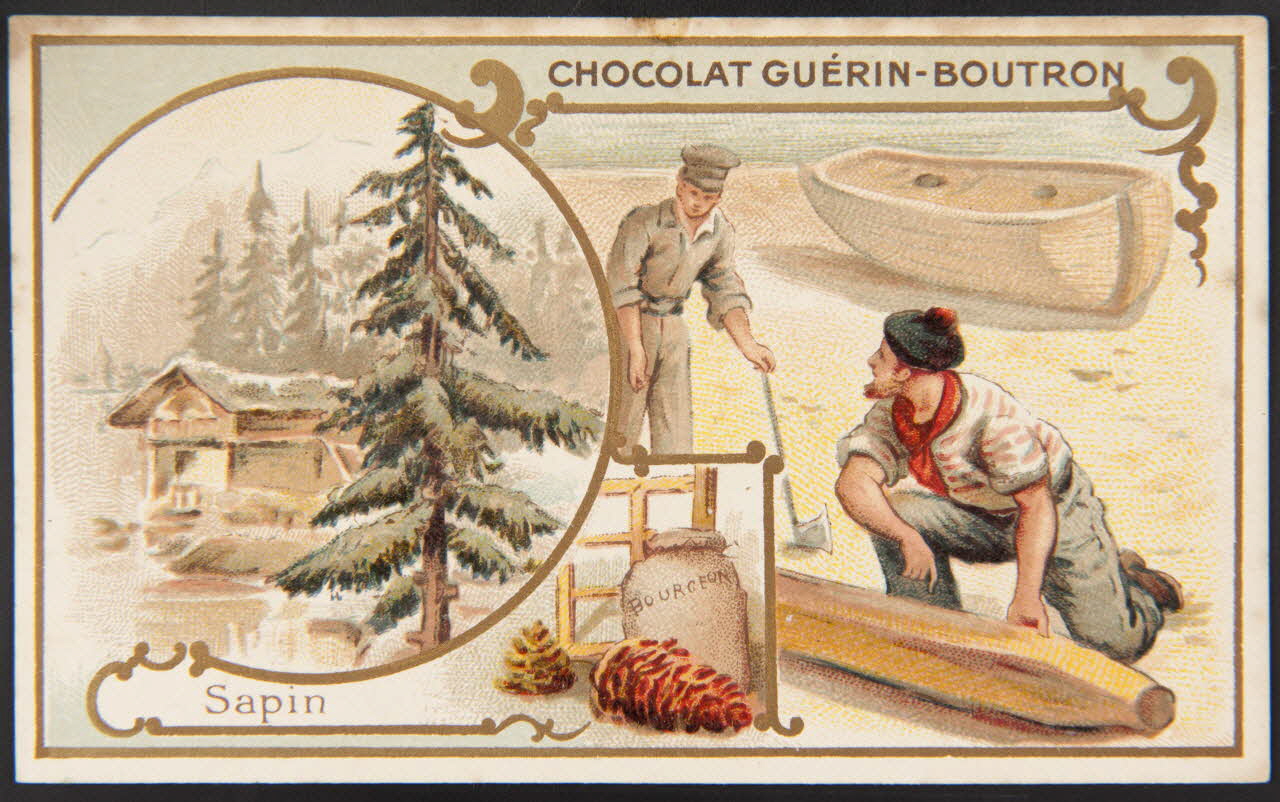 Herold; carte réclame chromo Paris 1895-1914 1995.1.221.72 Photo