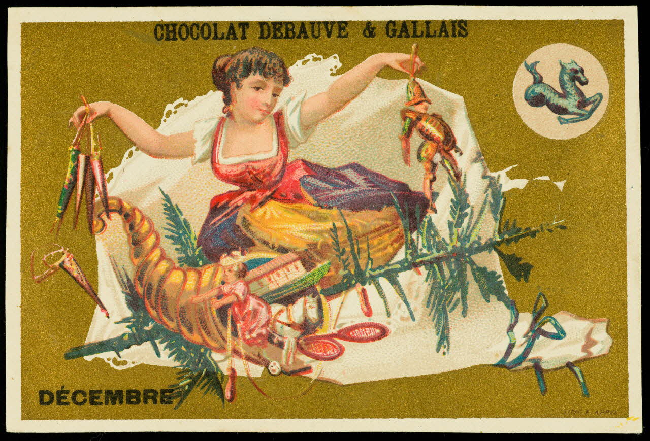 carte réclame chromo 1995.1.2212.12 Photo