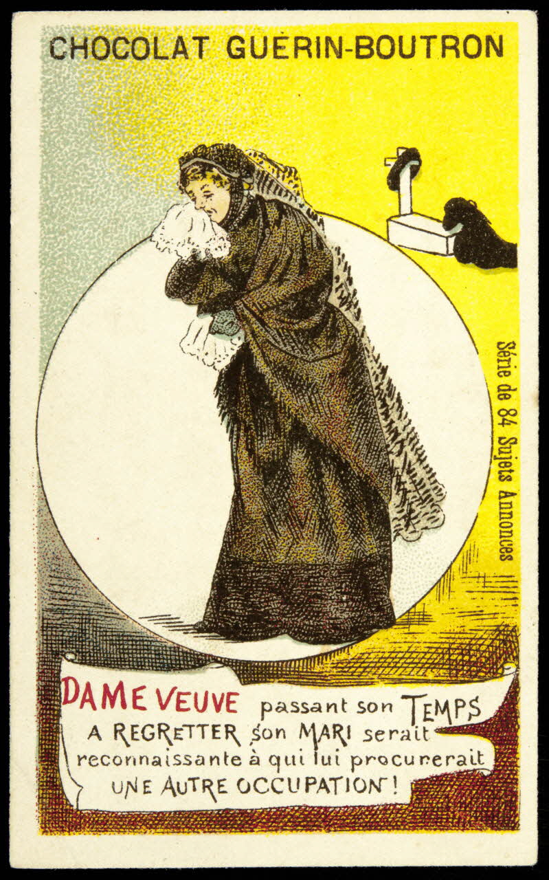 Herold; carte réclame chromo Paris 1895-1914 1995.1.222.2 Photo