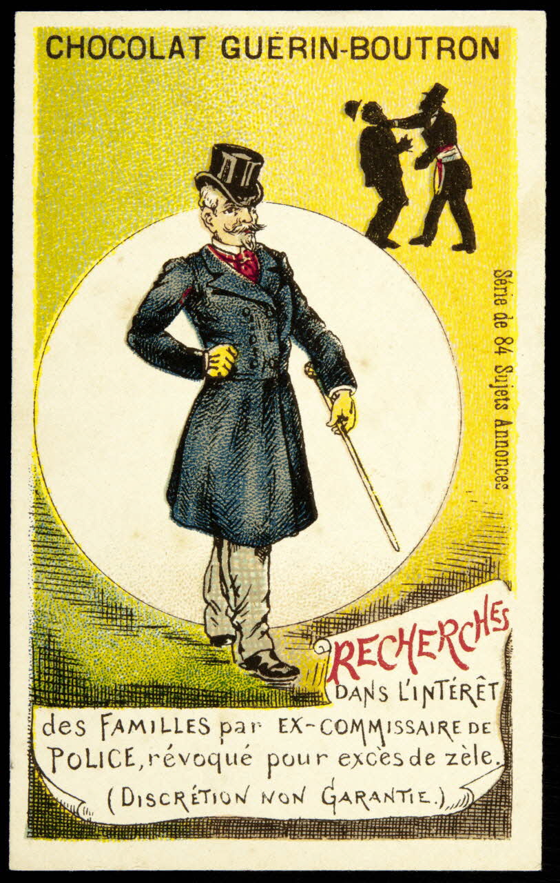 Herold; carte réclame chromo Paris 1895-1914 1995.1.222.9 Photo