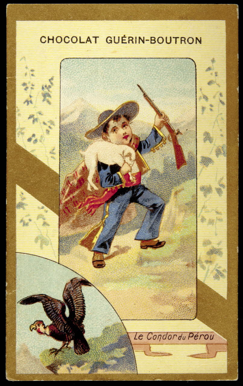 Herold; carte réclame chromo Paris 1895-1914 1995.1.223.15 Photo