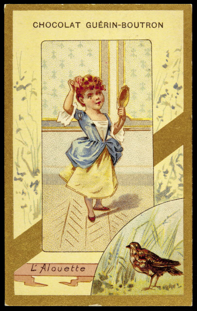 Herold; carte réclame chromo Paris 1895-1914 1995.1.223.2 Photo