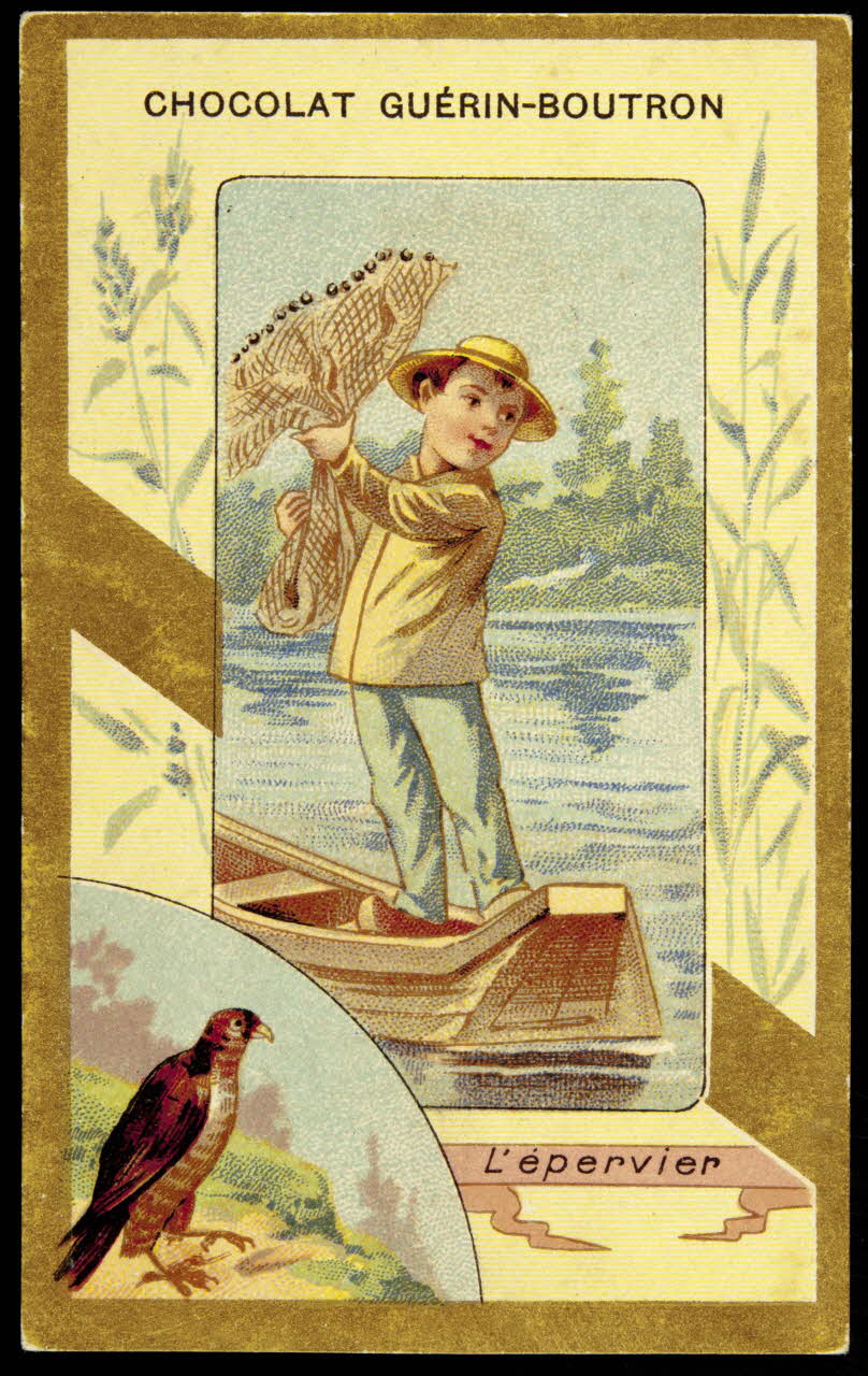 Herold; carte réclame chromo Paris 1895-1914 1995.1.223.23 Photo