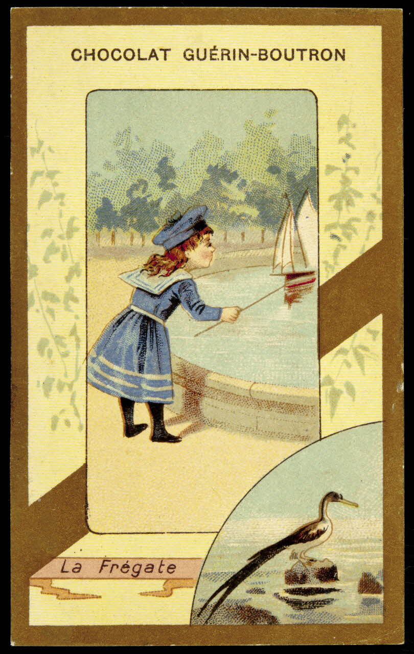 Herold; carte réclame chromo Paris 1895-1914 1995.1.223.29 Photo