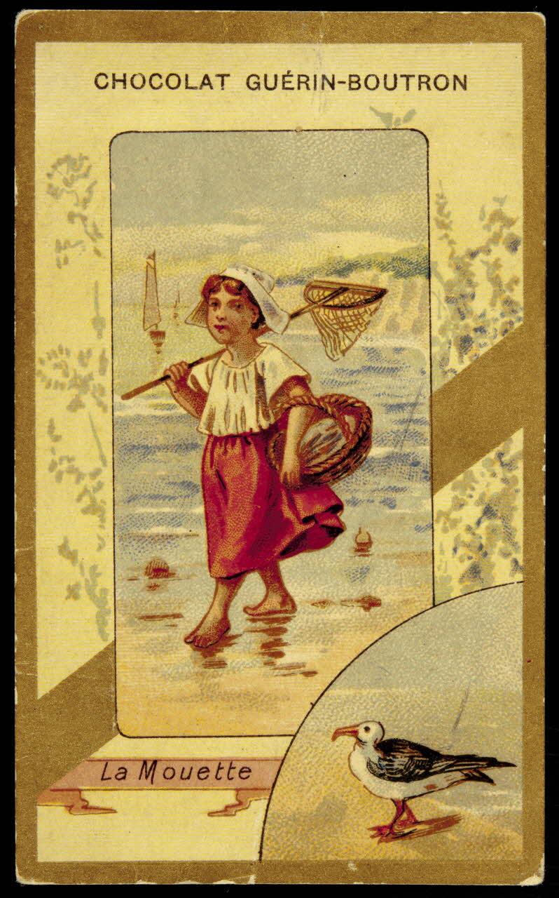 Herold; carte réclame chromo Paris 1895-1914 1995.1.223.53 Photo