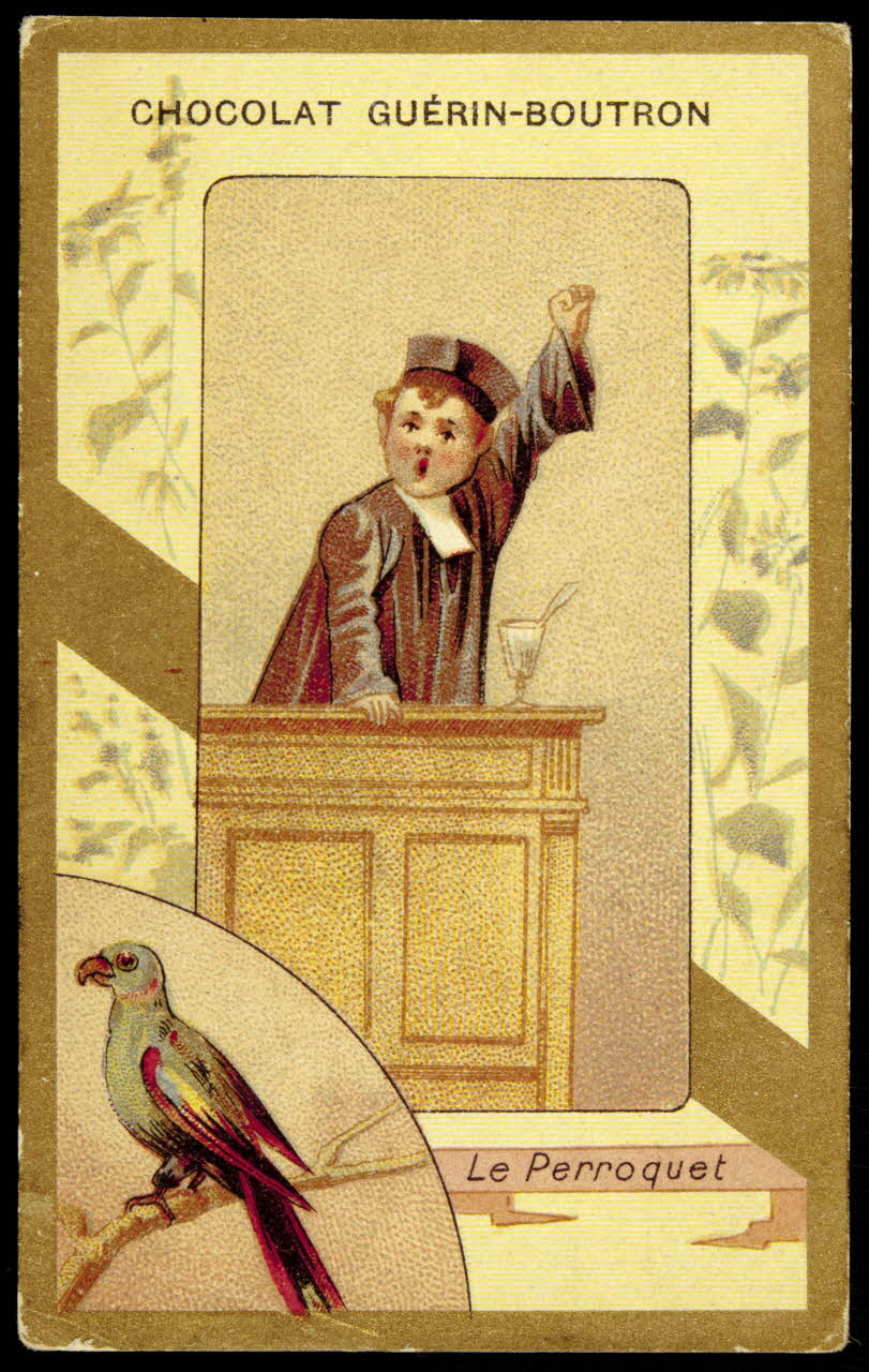 Herold; carte réclame chromo Paris 1895-1914 1995.1.223.59 Photo