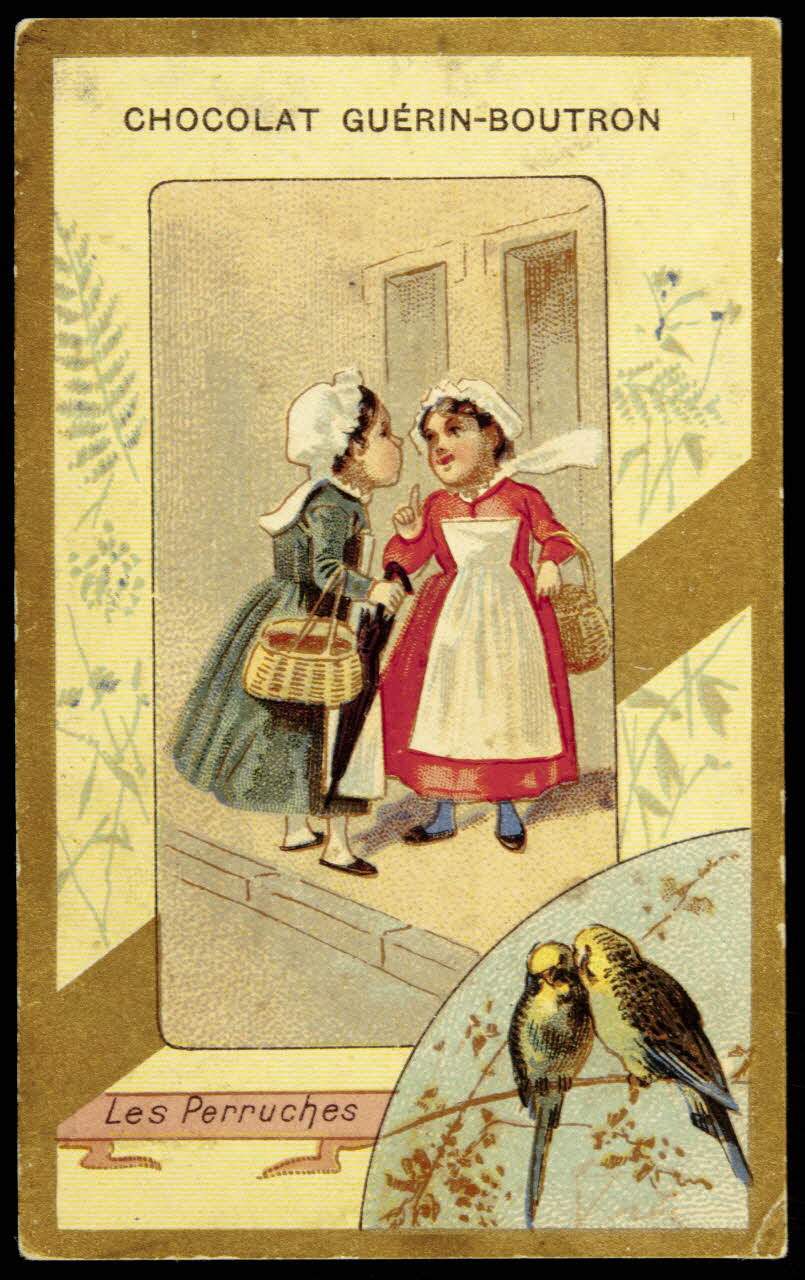 Herold; carte réclame chromo Paris 1895-1914 1995.1.223.60 Photo