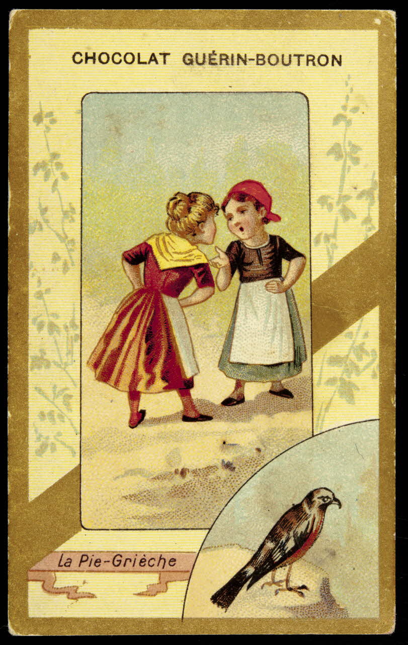 Herold; carte réclame chromo Paris 1895-1914 1995.1.223.63 Photo
