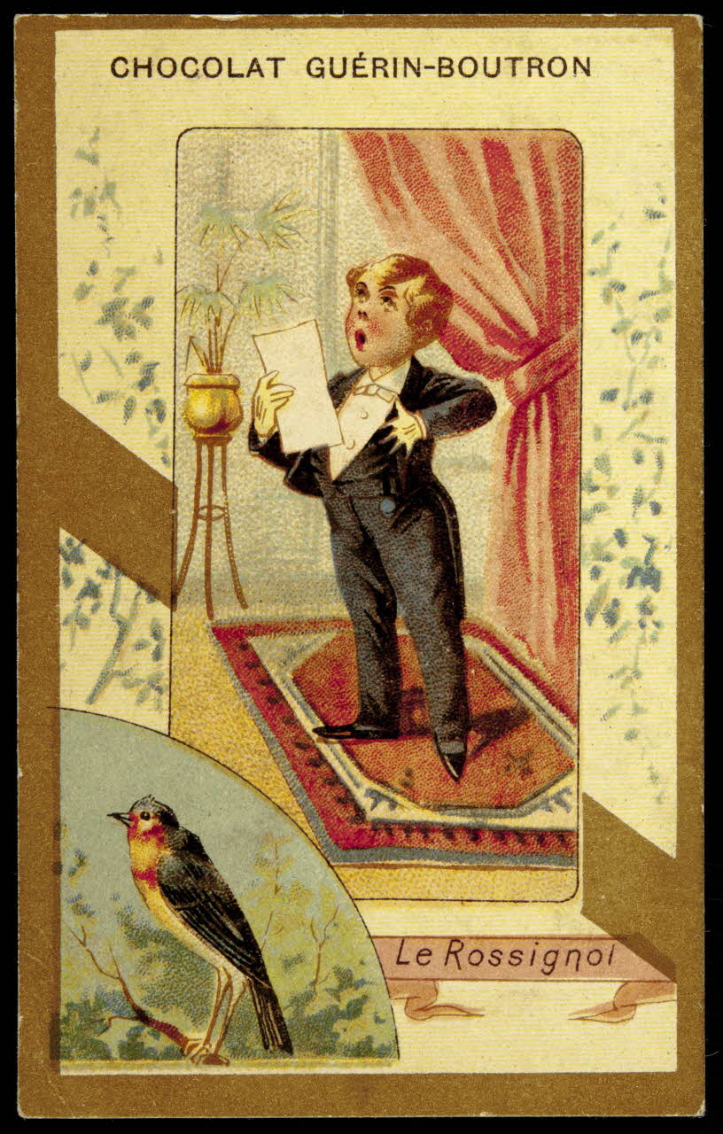 Herold; carte réclame chromo Paris 1895-1914 1995.1.223.70 Photo