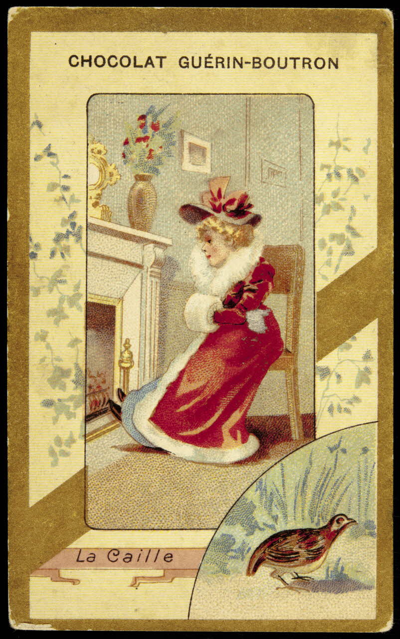 Herold; carte réclame chromo Paris 1895-1914 1995.1.223.8 Photo