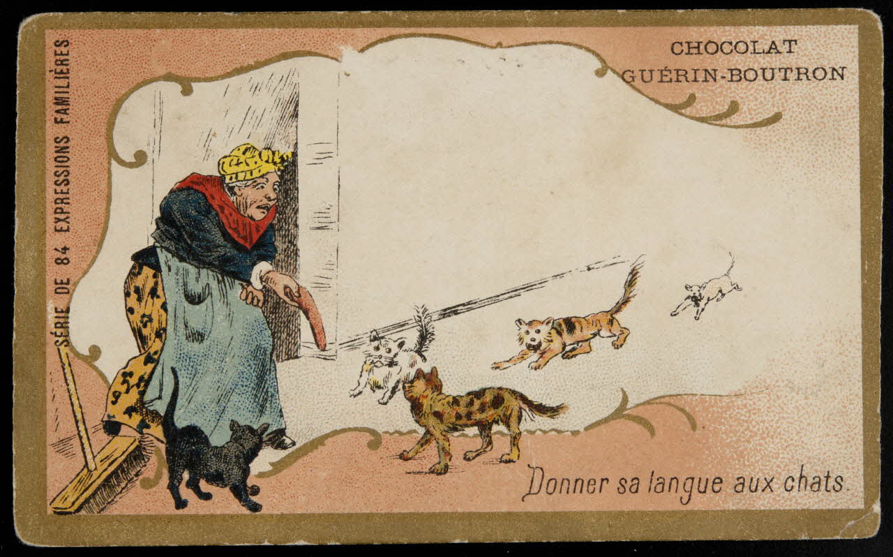 Herold; carte réclame chromo Paris 1895-1914 1995.1.224.15 Photo