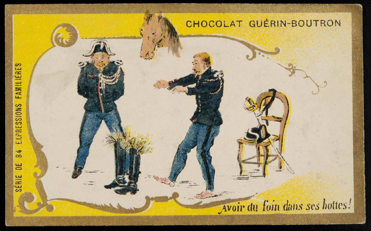 Herold; carte réclame chromo Paris 1895-1914 1995.1.224.2 Photo