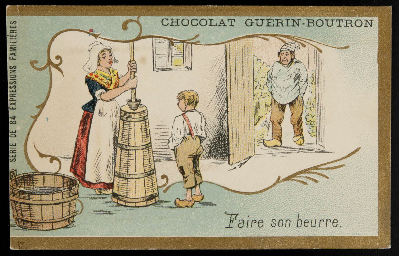 Herold; carte réclame chromo Paris 1895-1914 1995.1.224.21 Photo