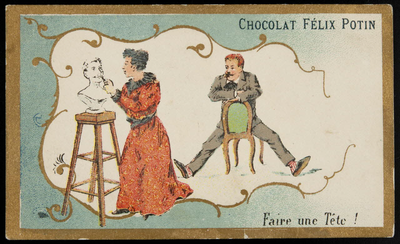 Herold; carte réclame chromo Paris 1895-1914 1995.1.224.22 Photo