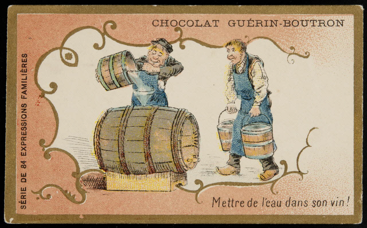 Herold; carte réclame chromo Paris 1895-1914 1995.1.224.30 Photo