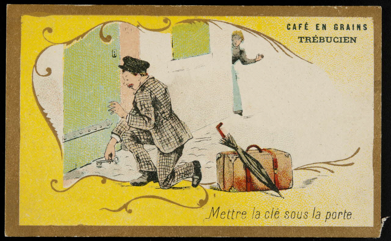 Herold; carte réclame chromo Paris 1895-1914 1995.1.224.31 Photo