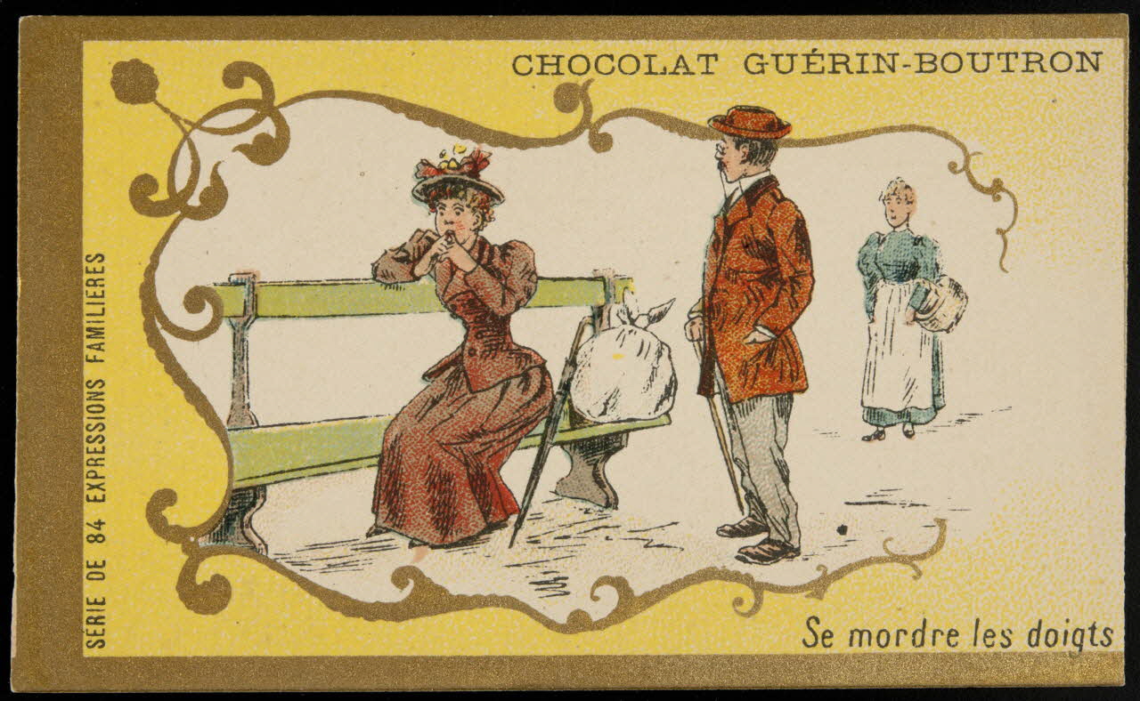 Herold; carte réclame chromo Paris 1895-1914 1995.1.224.55 Photo