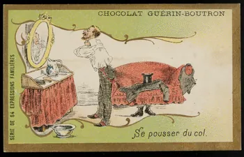 Herold; carte réclame chromo Paris 1895-1914 1995.1.224.57 Photo