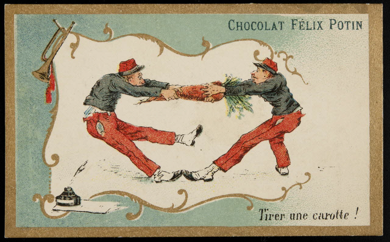 Herold; carte réclame chromo Paris 1895-1914 1995.1.224.63 Photo