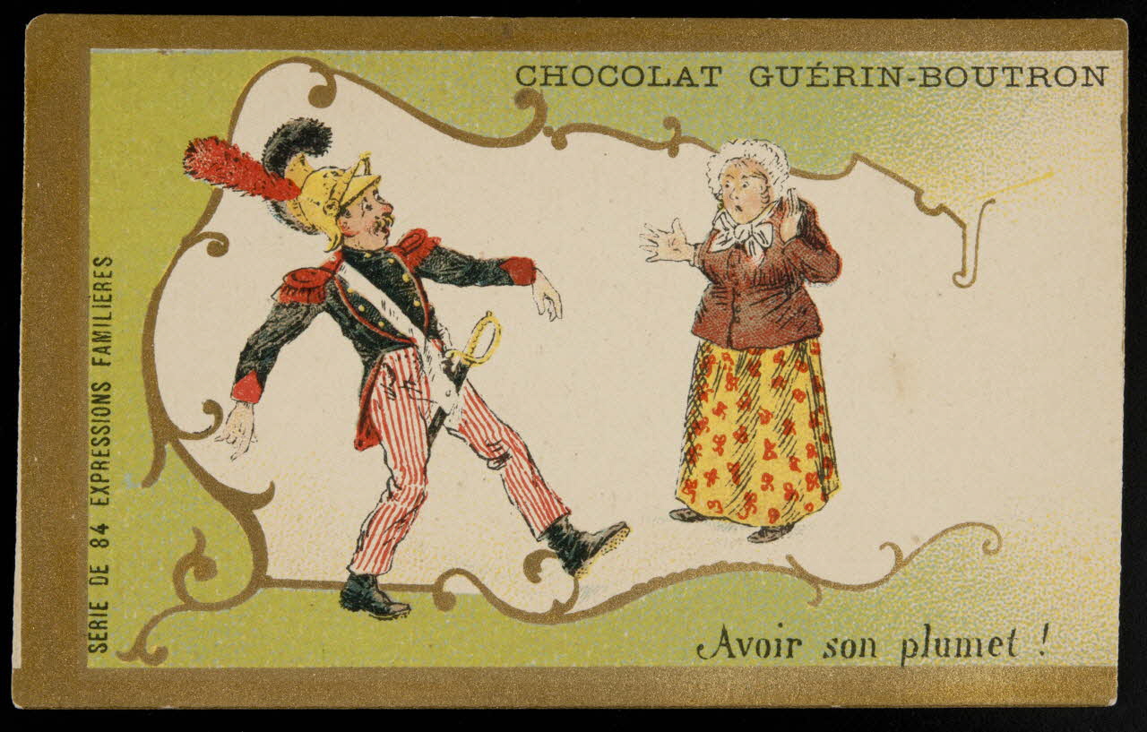 Herold; carte réclame chromo Paris 1895-1914 1995.1.224.7 Photo