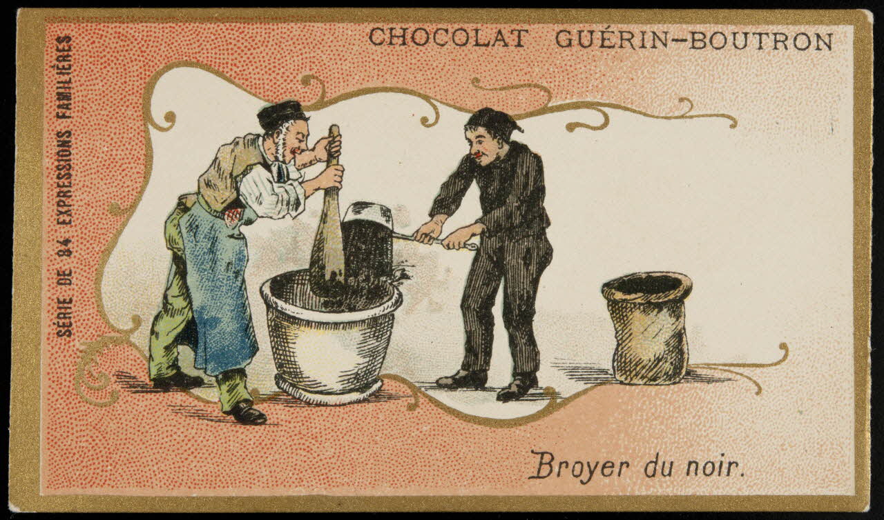 Herold; carte réclame chromo Paris 1895-1914 1995.1.224.9 Photo