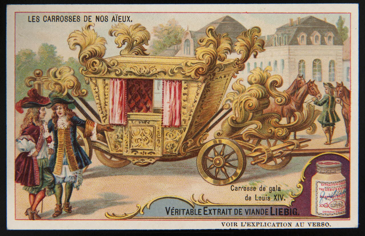Liebig carte réclame chromo Paris 1909 1995.1.2275.2 Photo