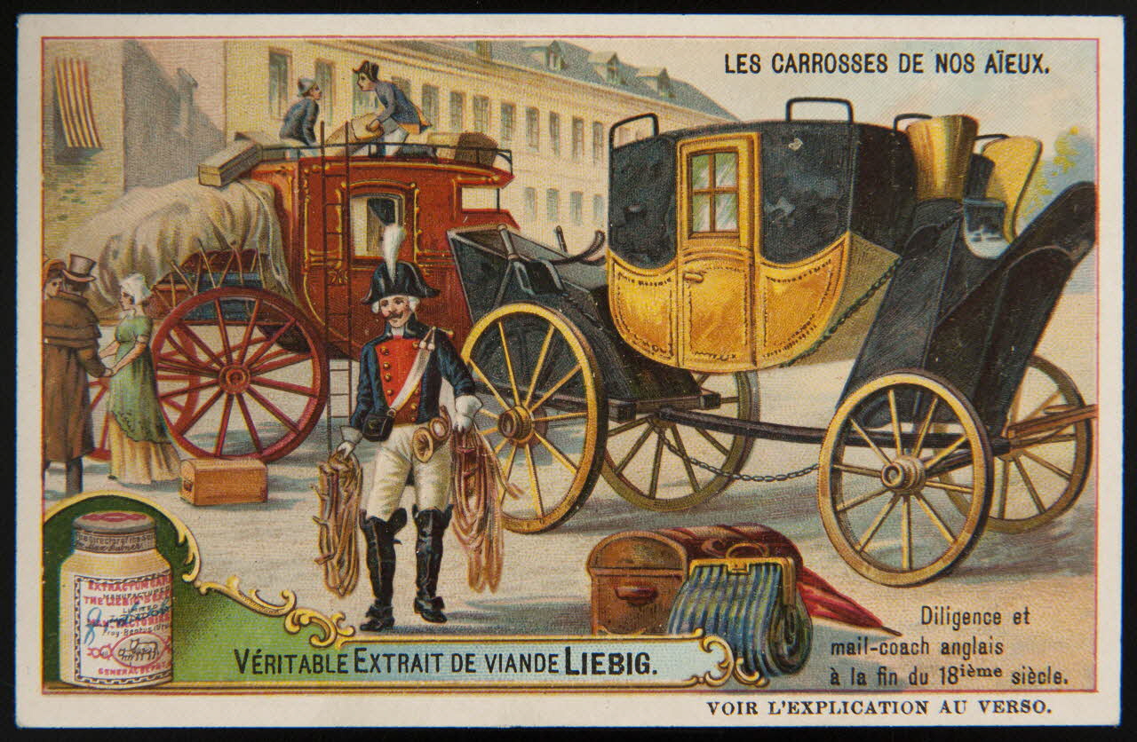 Liebig carte réclame chromo Paris 1909 1995.1.2275.4 Photo