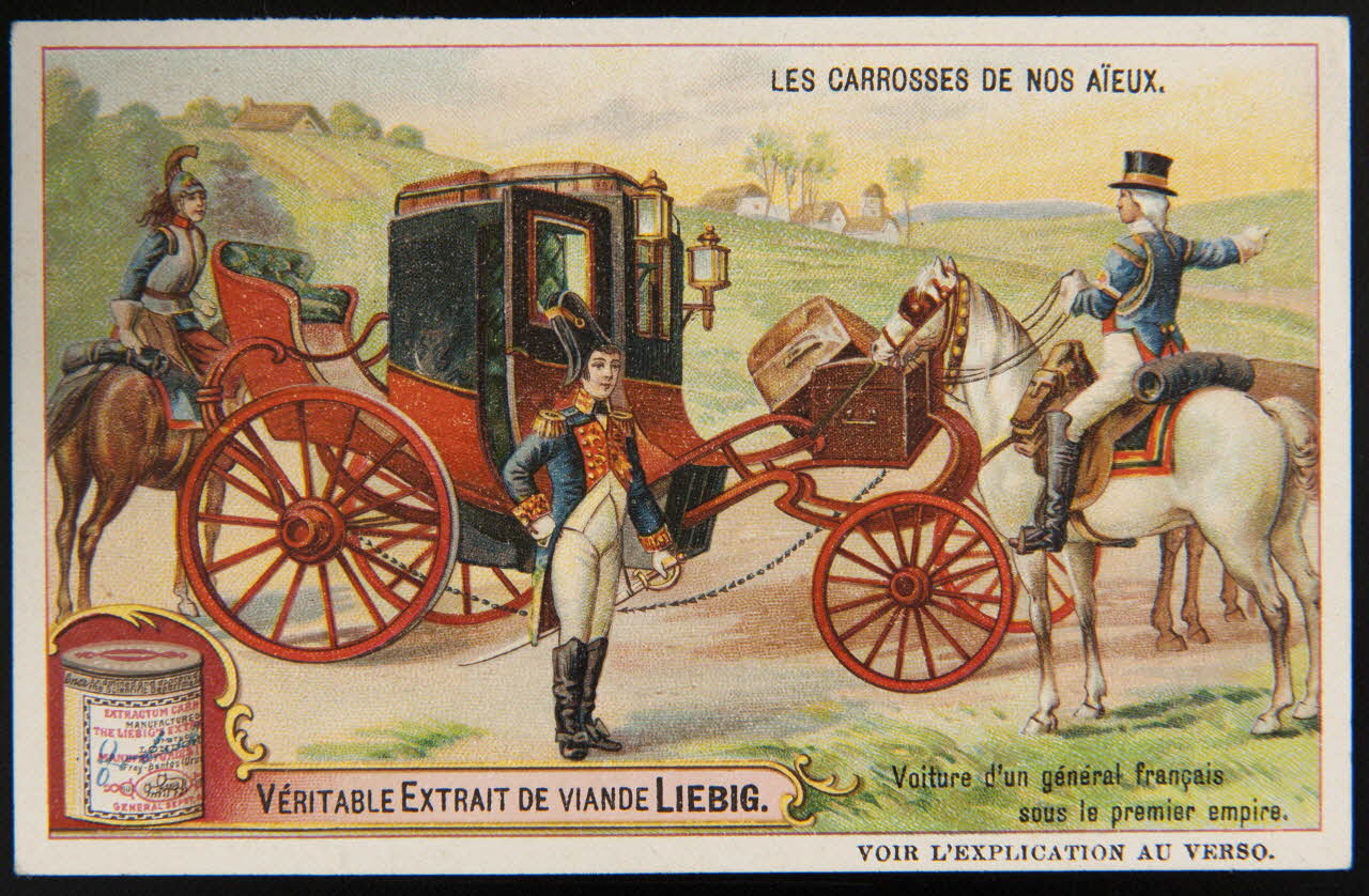 Liebig carte réclame chromo Paris 1909 1995.1.2275.5 Photo